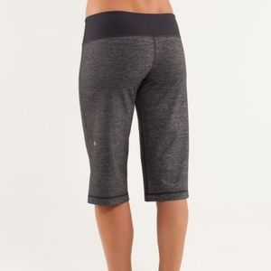 Lululemon Clam Digger in heather gray